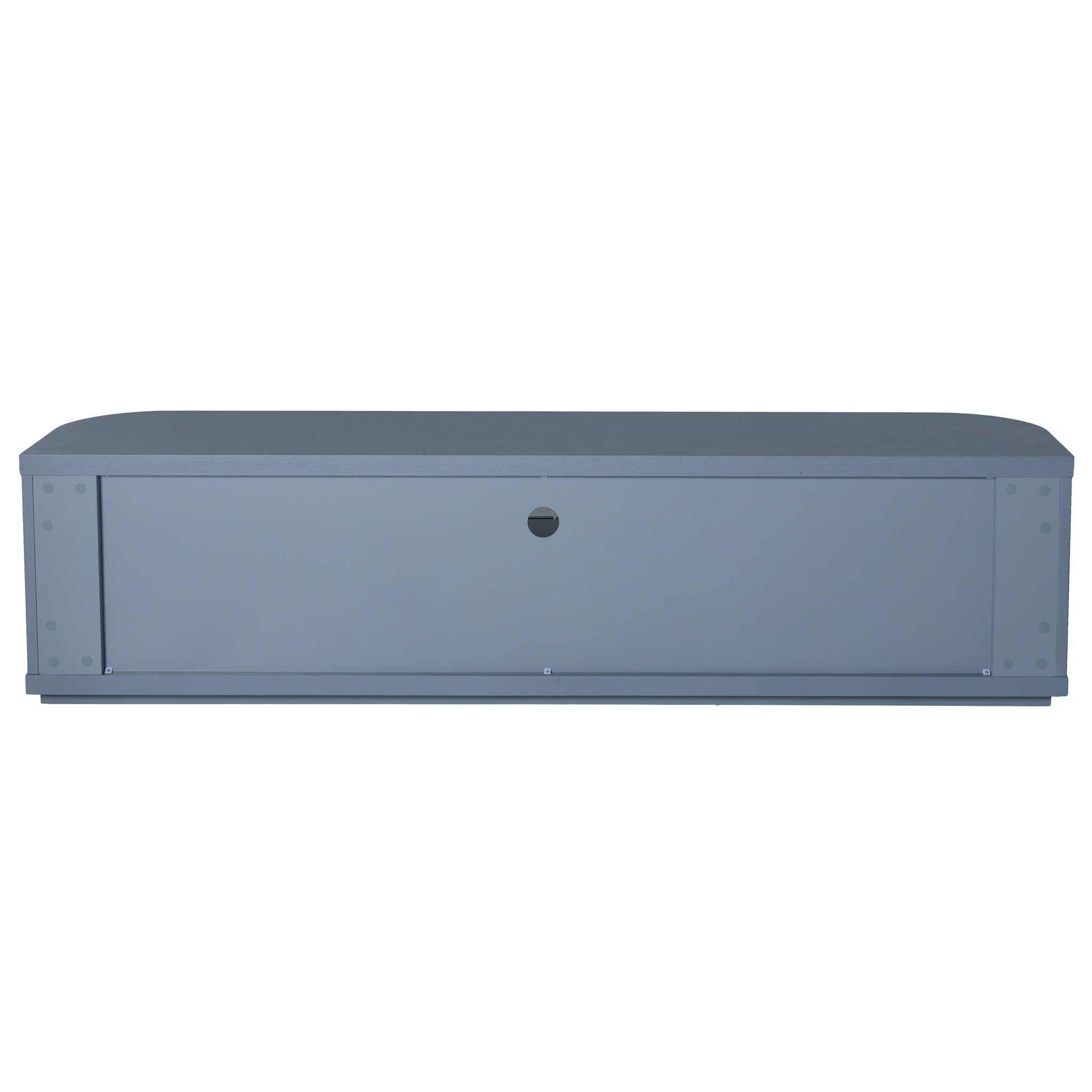 2m Veneer Top Entertainment TV Unit - Light Blue - image 5