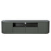 2m Veneer Top Entertainment TV Unit - Sage Green - image 2