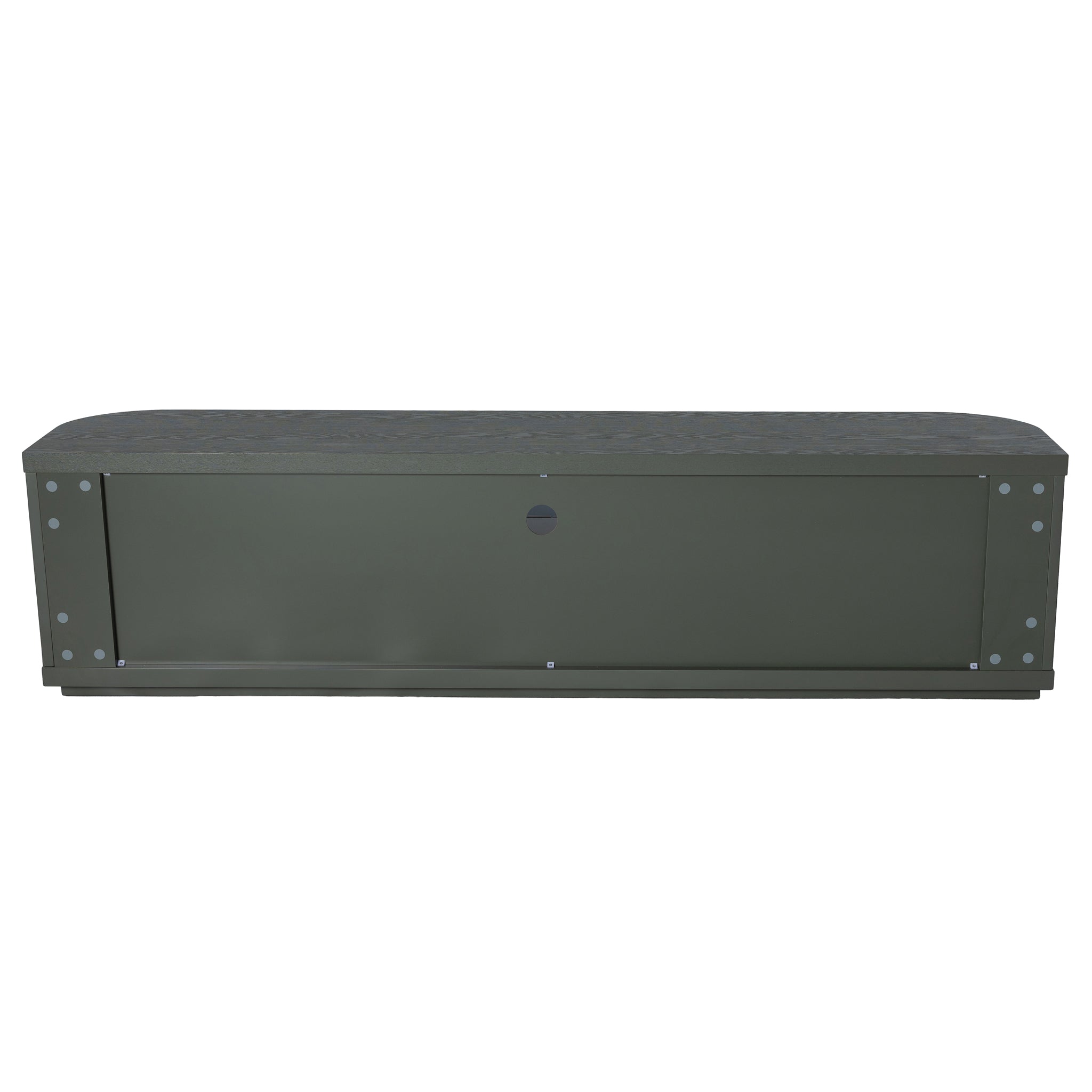 2m Veneer Top Entertainment TV Unit - Sage Green - image 5