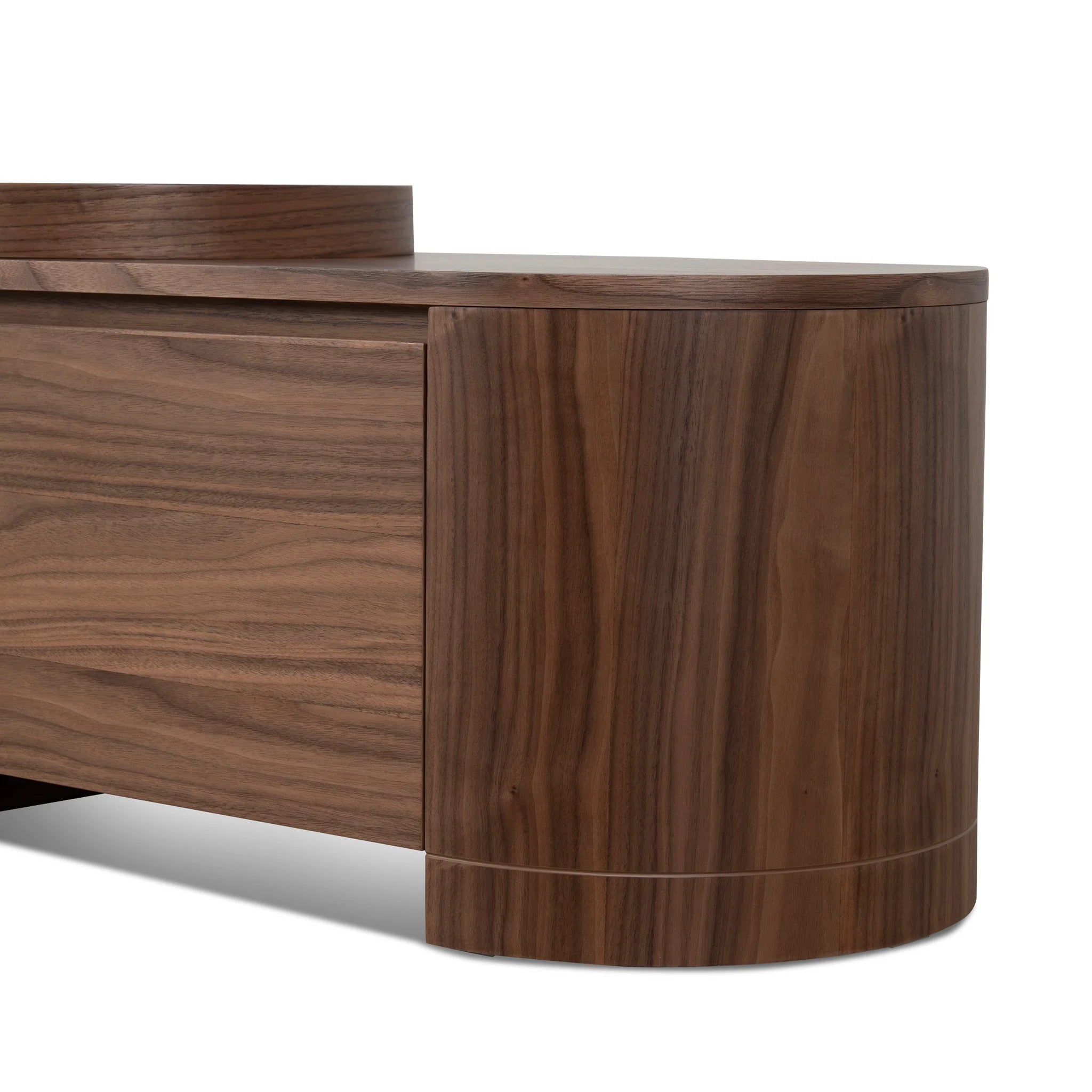 Kosala Extendable TV Entertainment Unit - Walnut