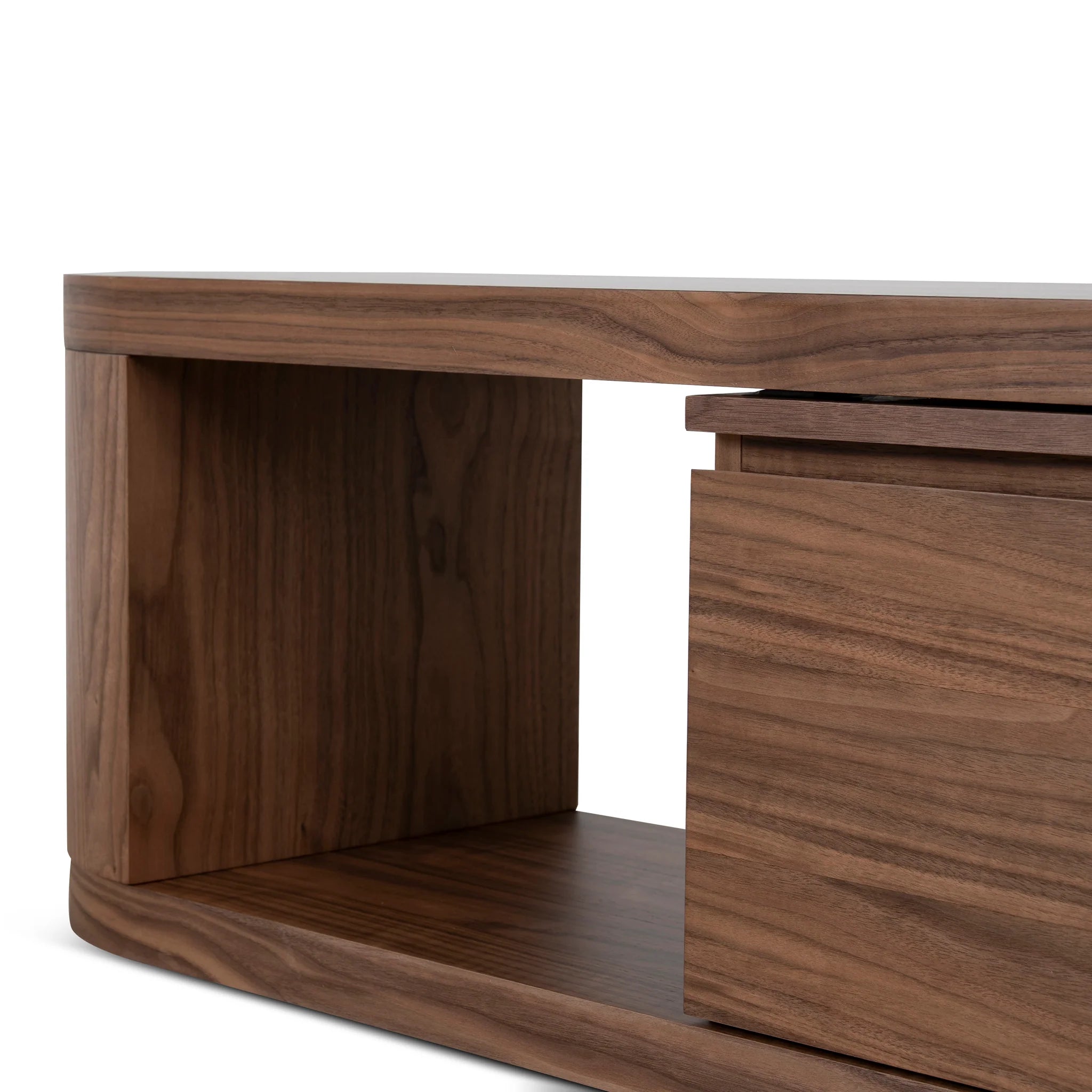 Kosala Extendable TV Entertainment Unit - Walnut
