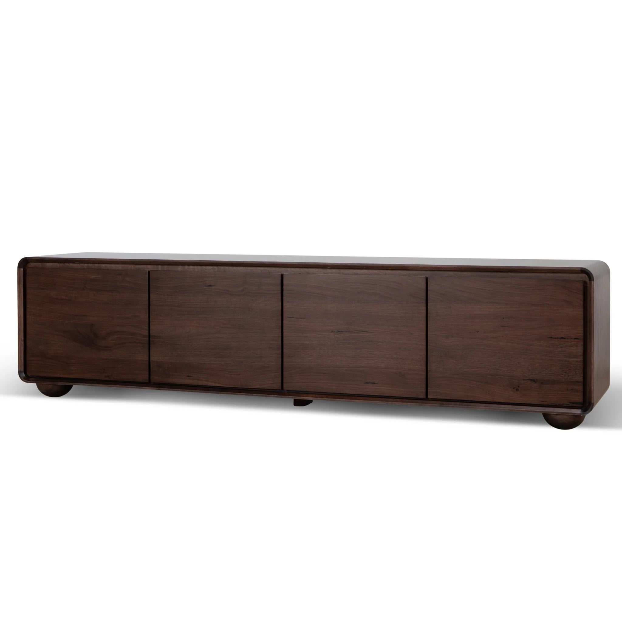 Showcasing Datoria 2.2m TV Entertainment Unit - Walnut TV12353-AW TV Entertainment Unit by Calibre Furniturs