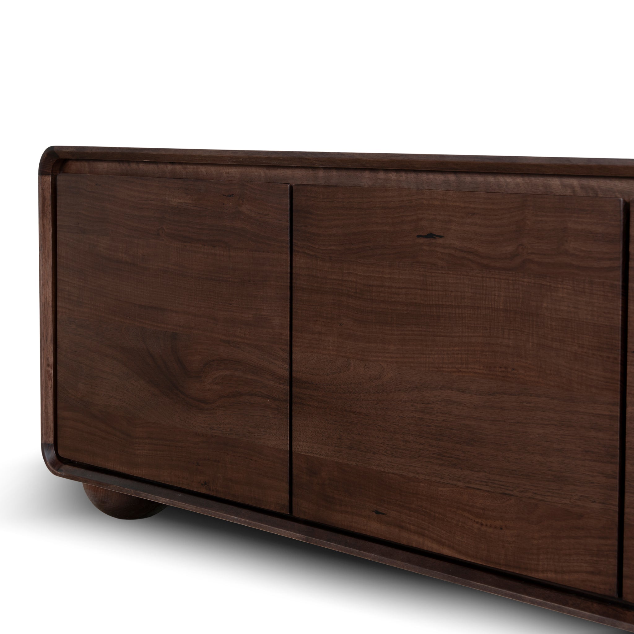 2.2m TV Entertainment Unit - Walnut - Jenny