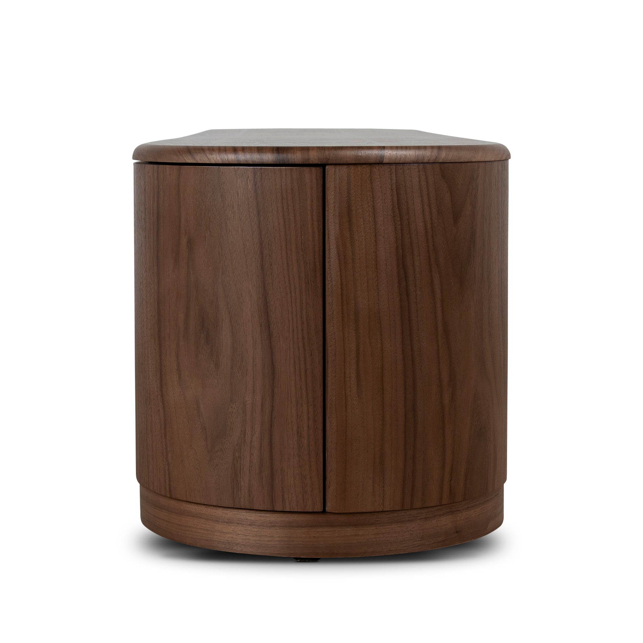 2.2m TV Entertainment Unit - Walnut - Anja