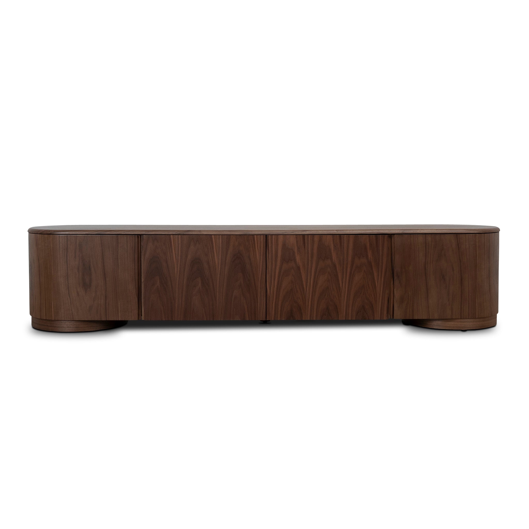 CTV12396-DW 2.2m TV Entertainment Unit - Walnut