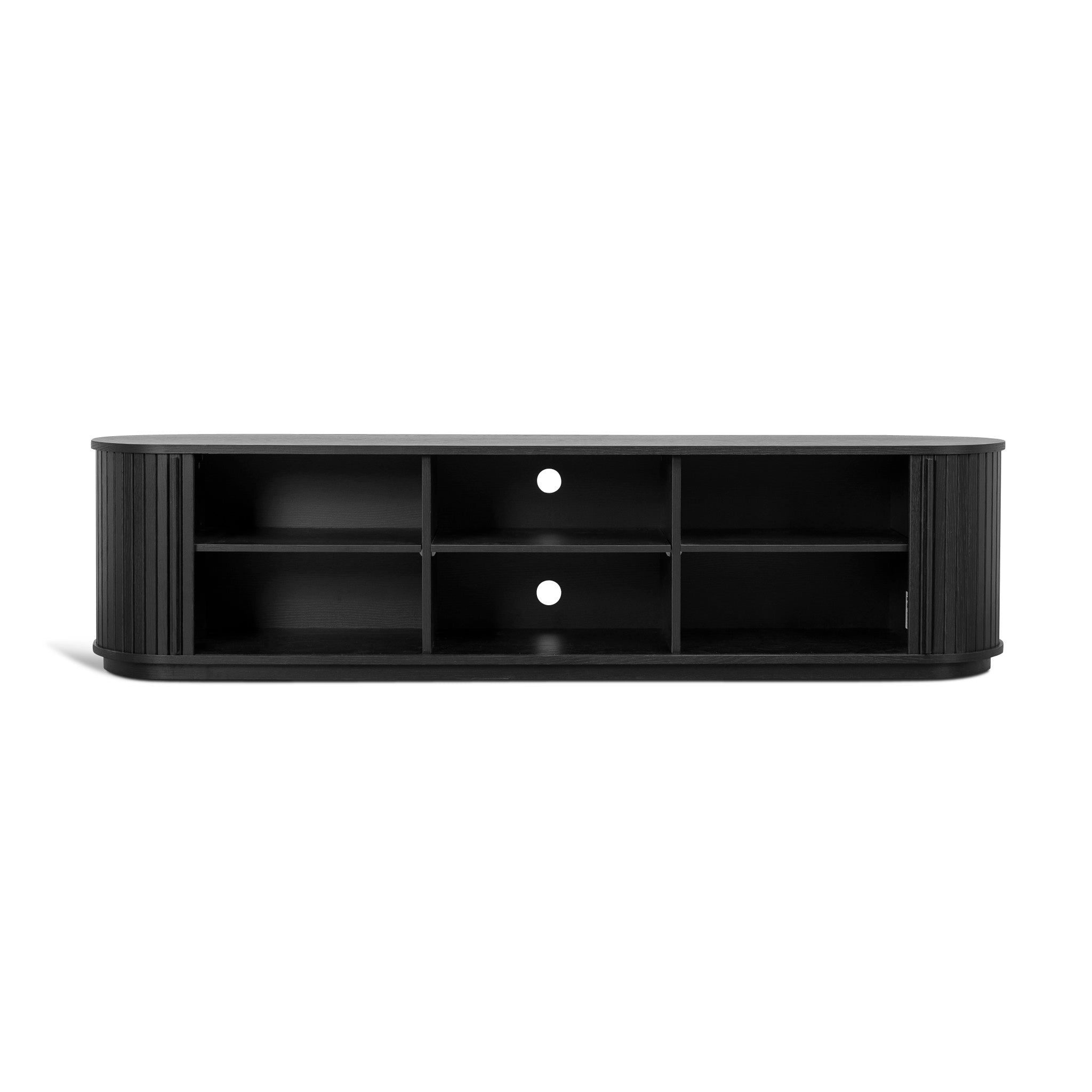 CTV12546-KD 2m TV Entertainment Unit - Full Black