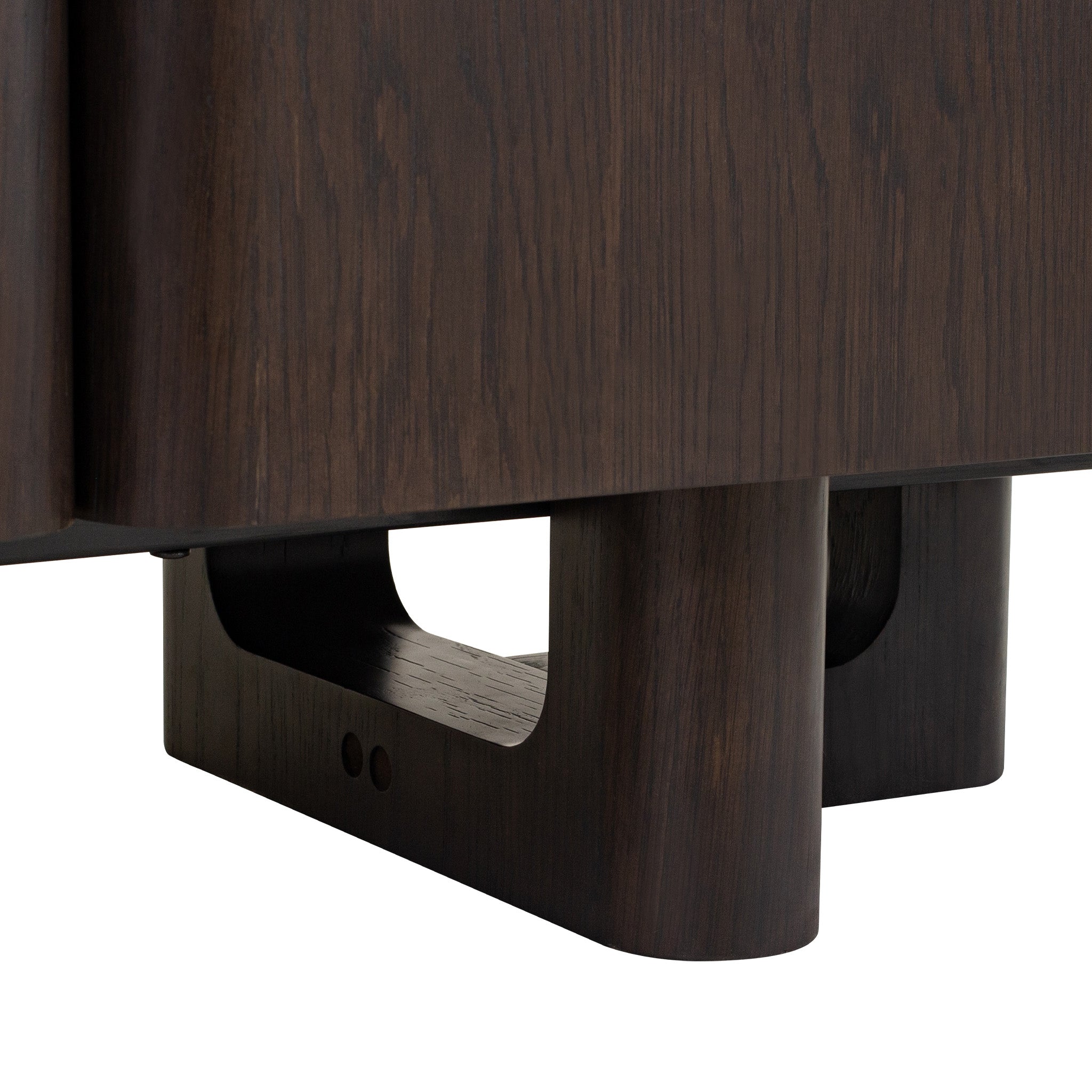 2.4m TV Unit - Dark Brown - image 7