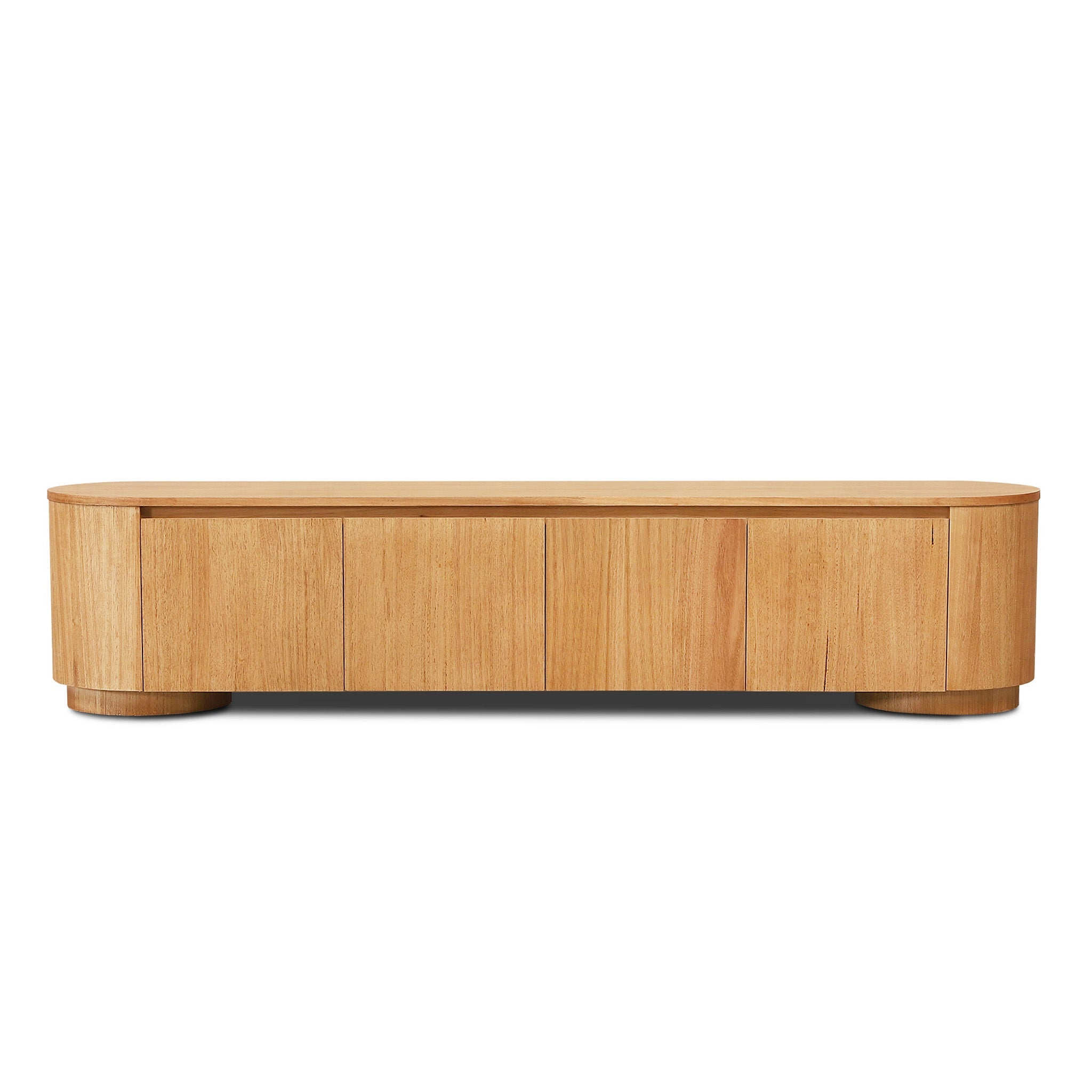 CTV12634-MA 2.1m Tassie Oak TV Entertainment Unit - Natural