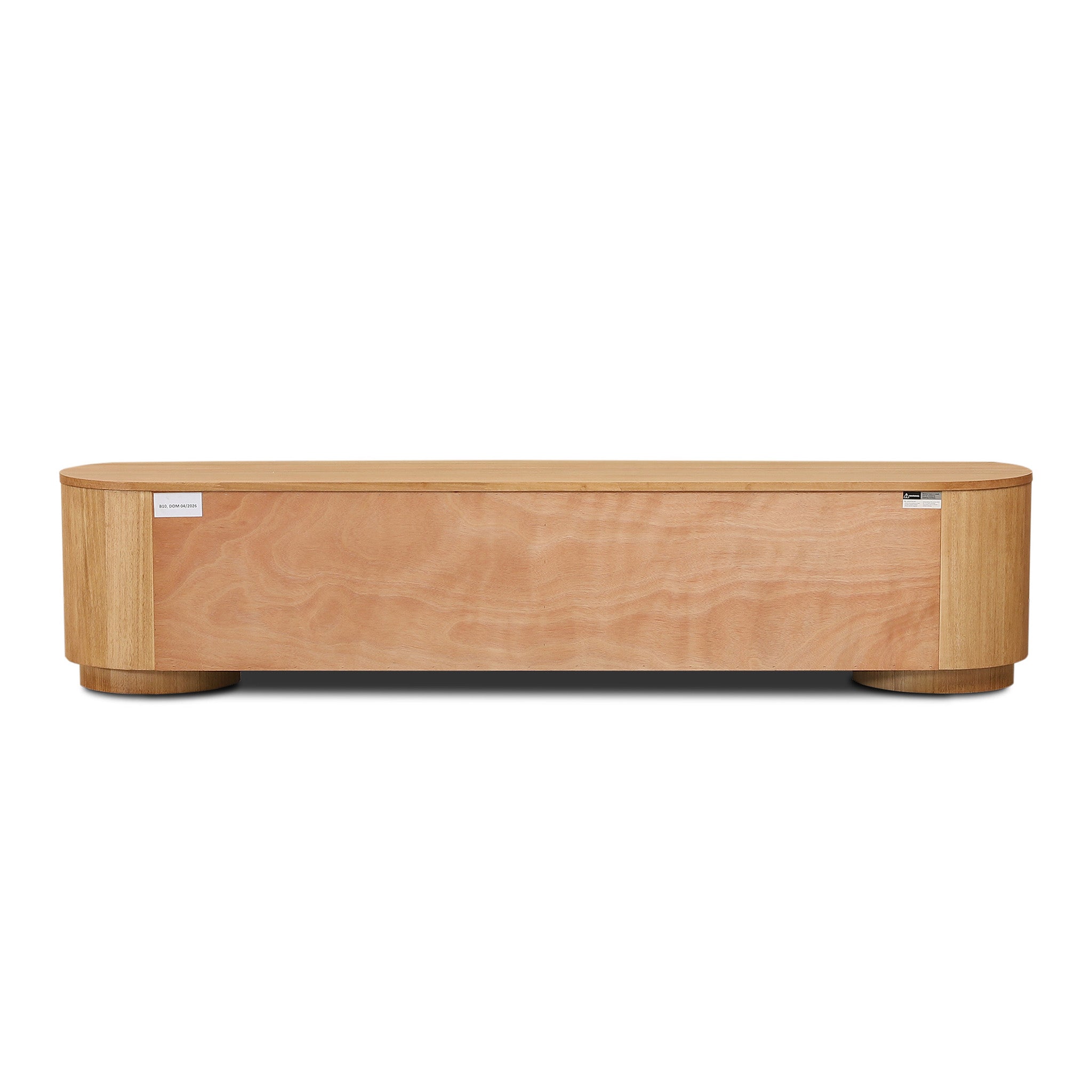2.1m Tassie Oak TV Entertainment Unit - Natural - Selvino