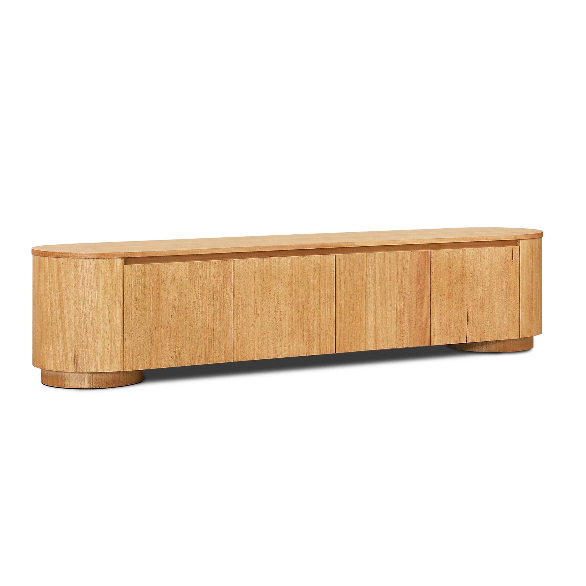 CTV12634-MA 2.1m Tassie Oak TV Entertainment Unit - Natural
