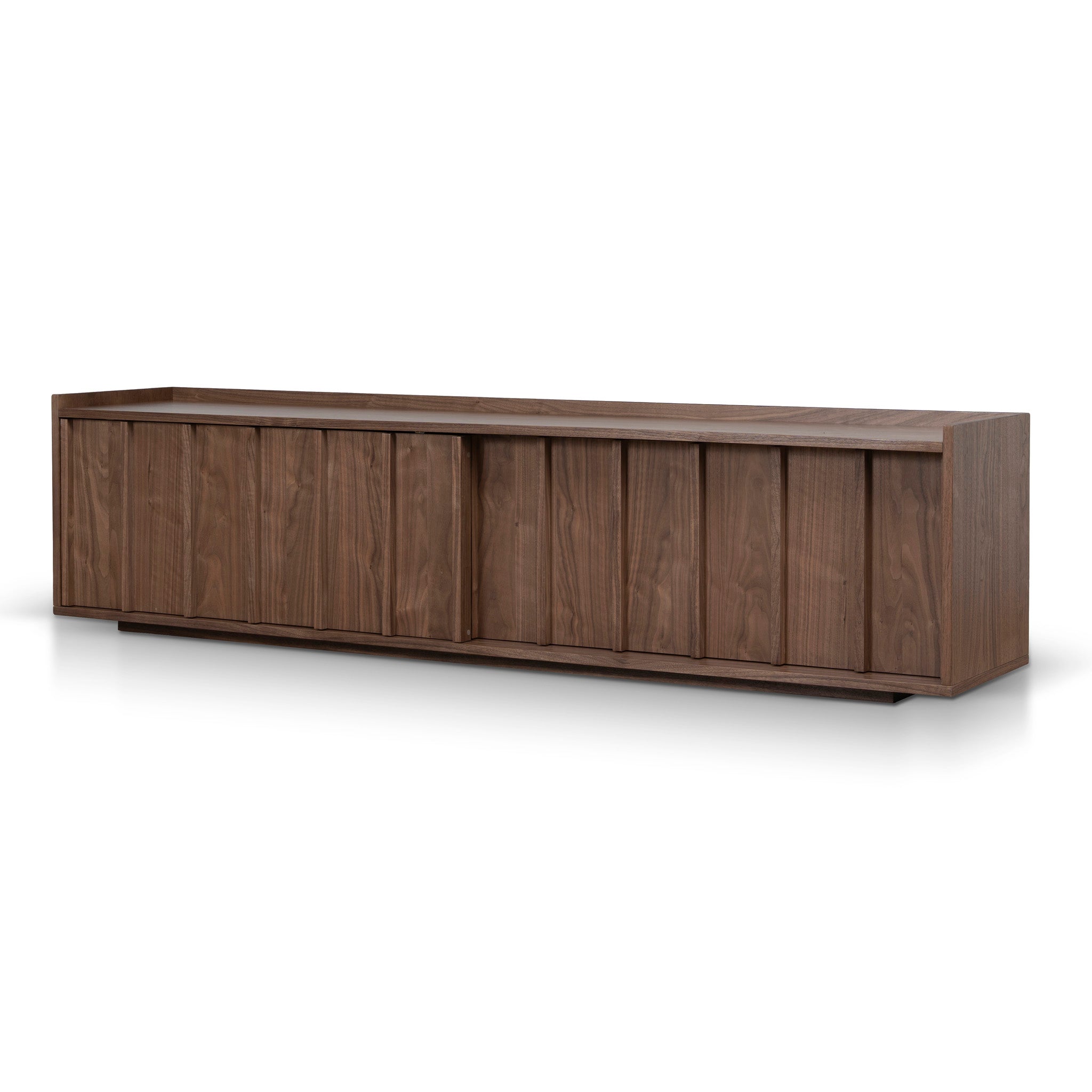 CTV12692-KD 2m Wooden TV Entertainment Unit - Walnut