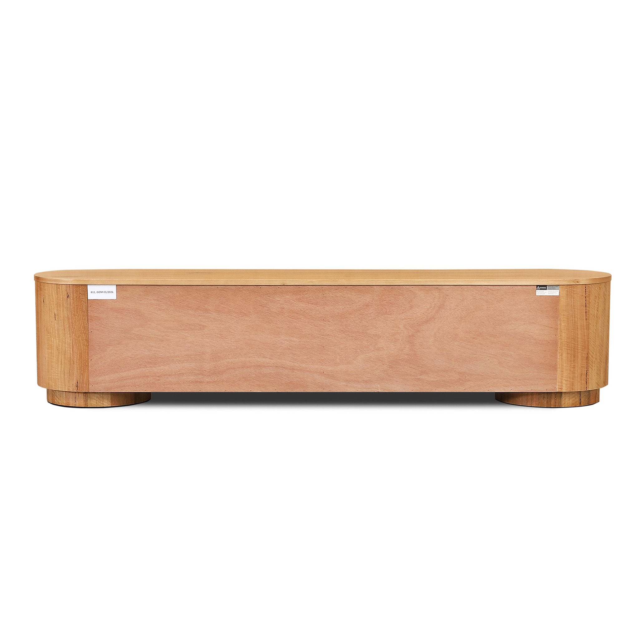 CTV12699-MA 2.1m Tassie Oak TV Entertainment Unit - Marri Natural