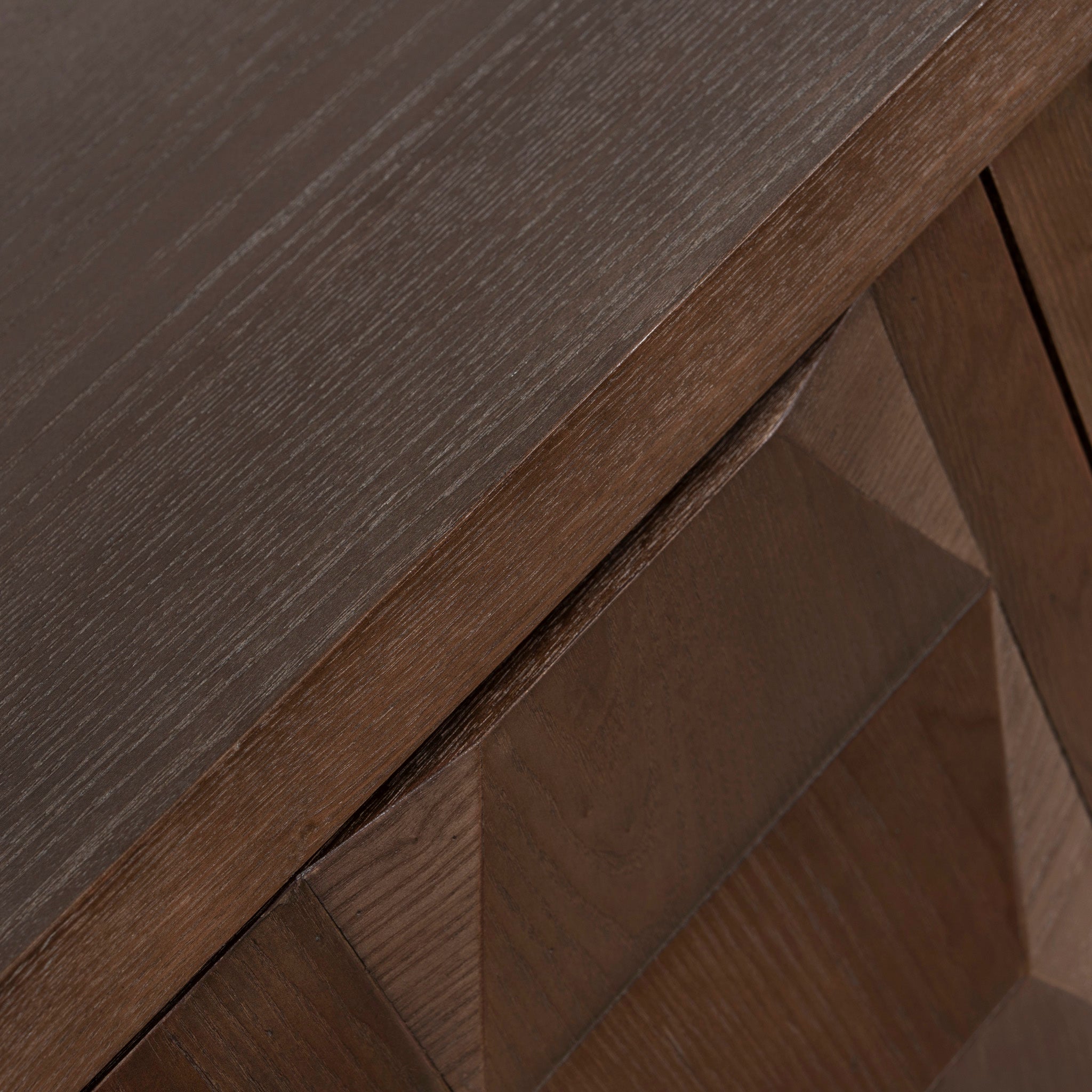 2.2m TV Entertainment Unit - Walnut - image 9