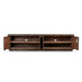 2.2m TV Entertainment Unit - Walnut - image 3