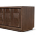 2.2m TV Entertainment Unit - Walnut - image 6