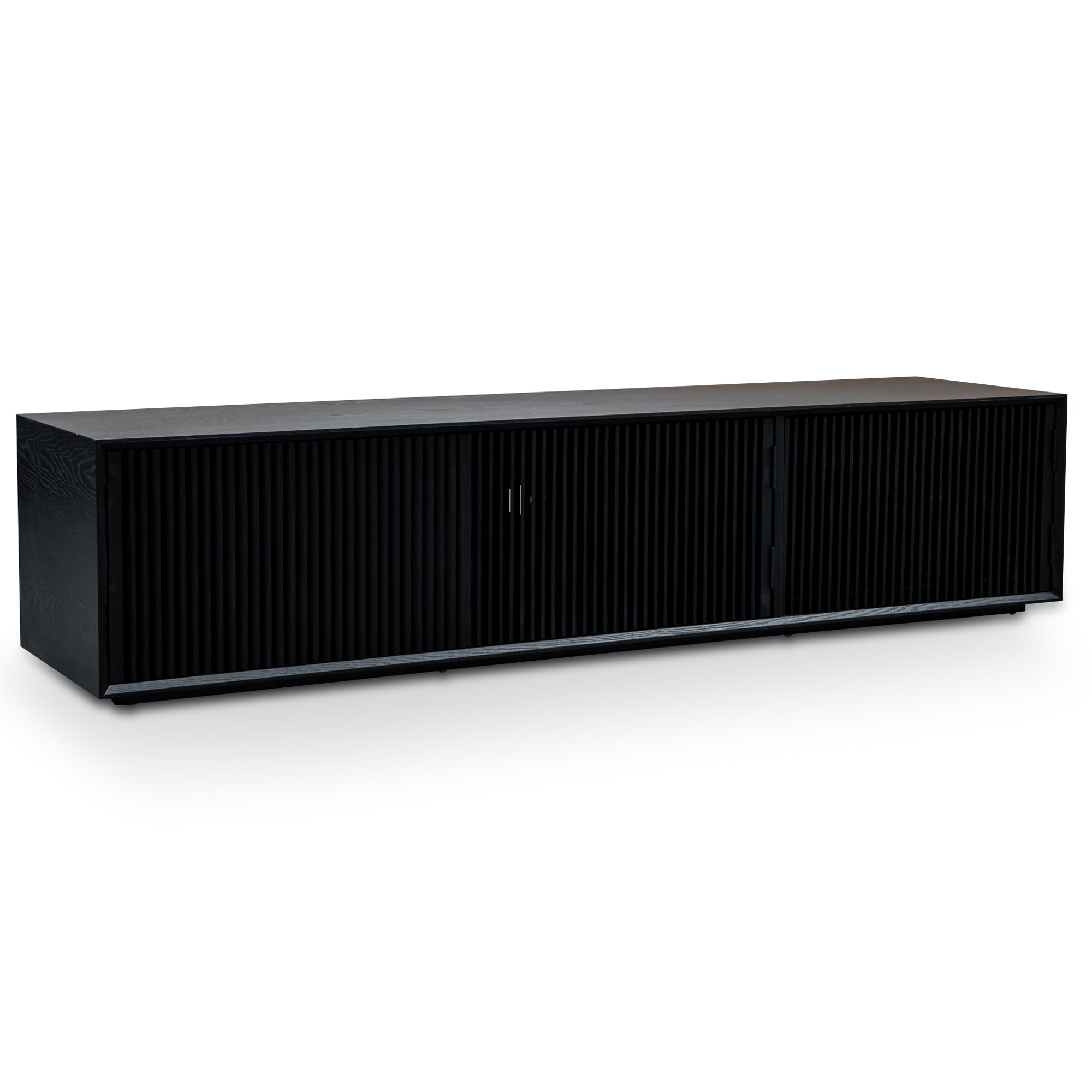 2m Entertainment TV Unit - Black Veneer - image 7