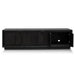 2m Entertainment TV Unit - Textured Espresso Black - image 5