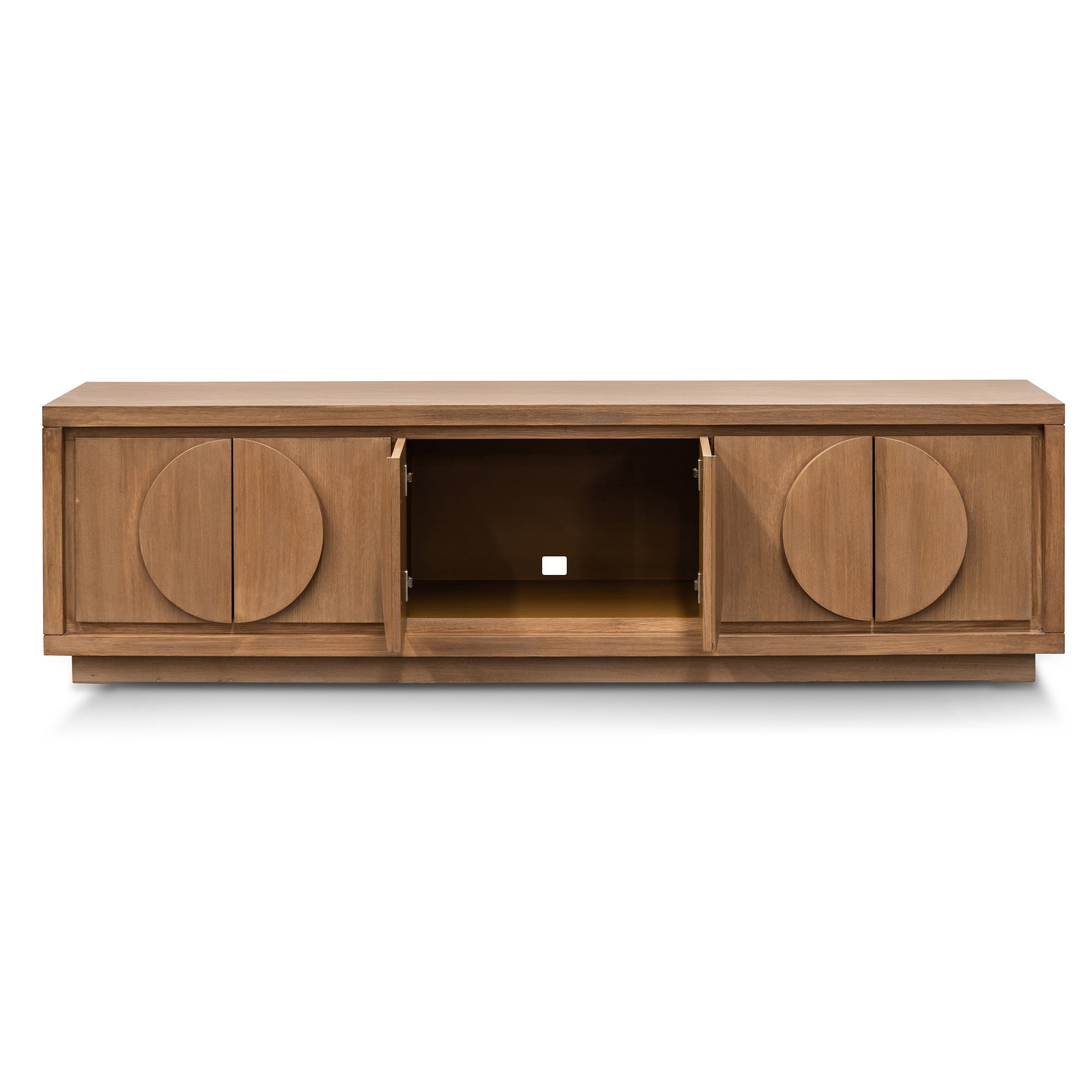 2m Entertainment TV Unit - Dusty oak - image 5