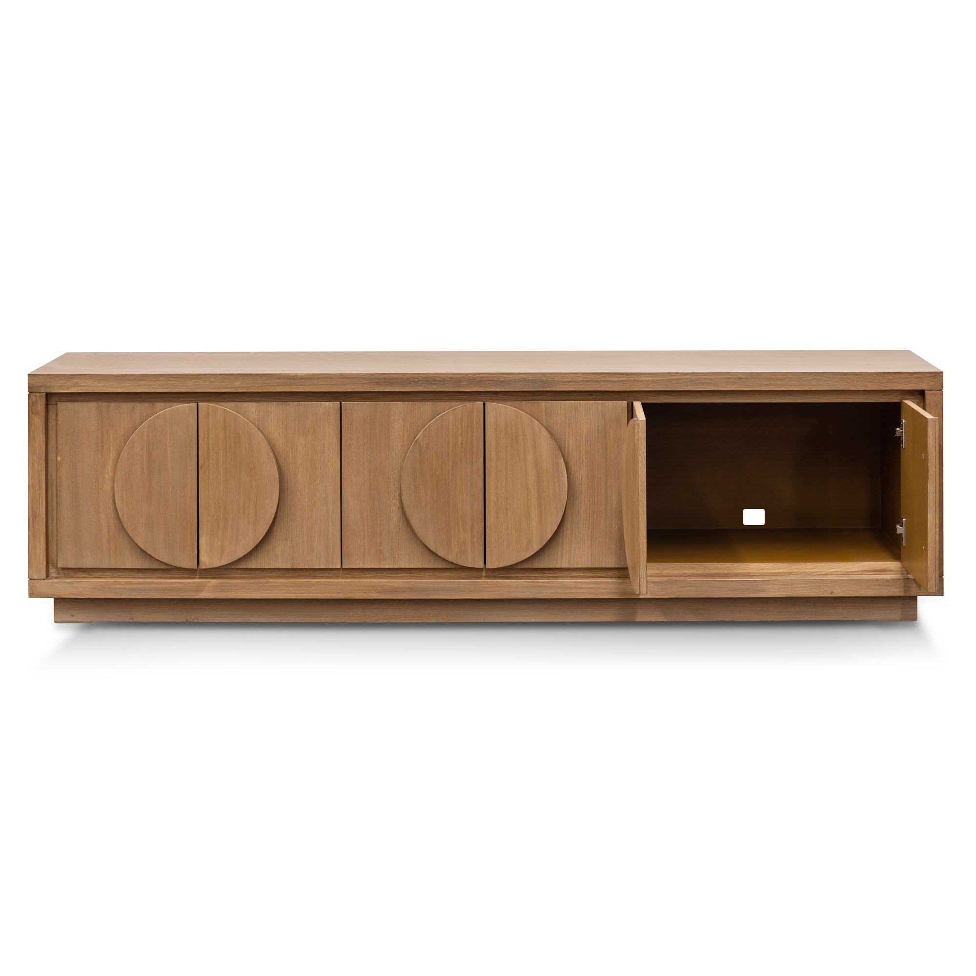 2m Entertainment TV Unit - Dusty oak - image 6