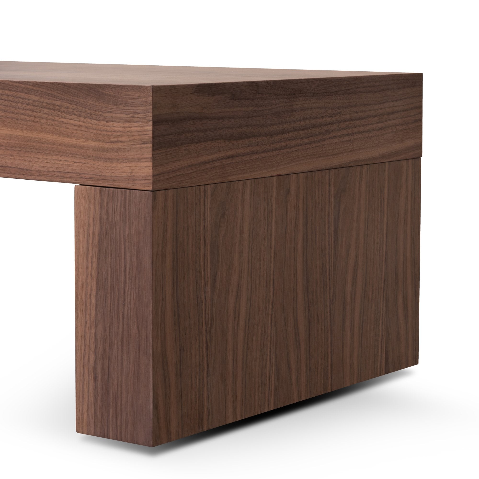 Extendable Entertainment TV Unit - Walnut