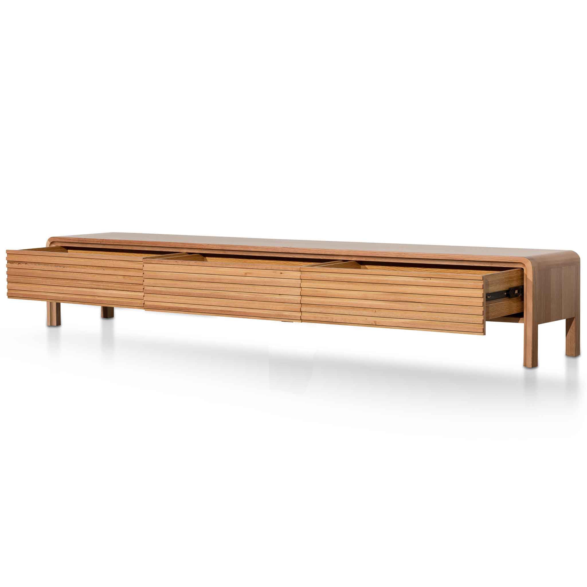 Jon 2.2m TV Entertainment Unit - Messmate