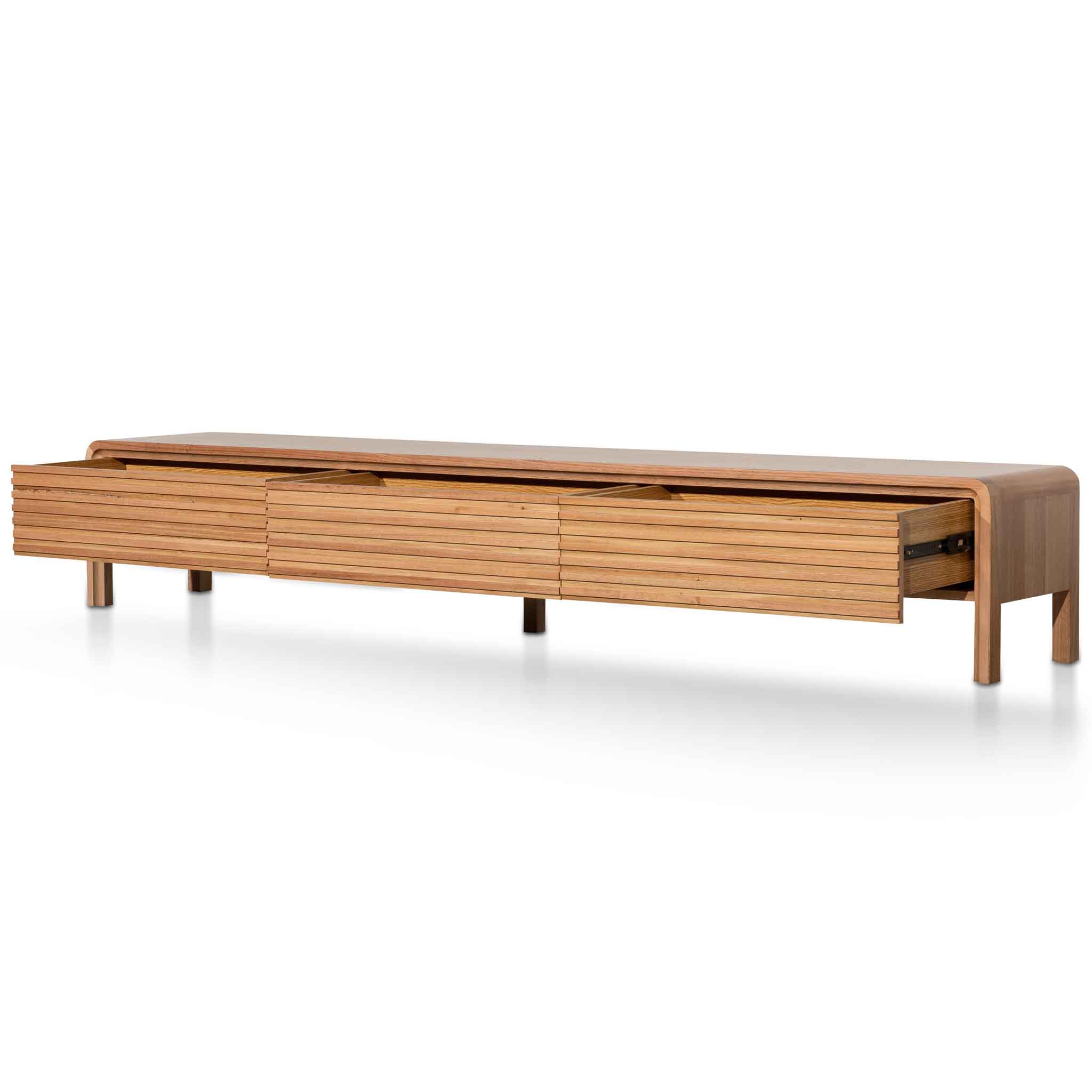 2.2m Entertainment TV Unit - Messmate - image 3