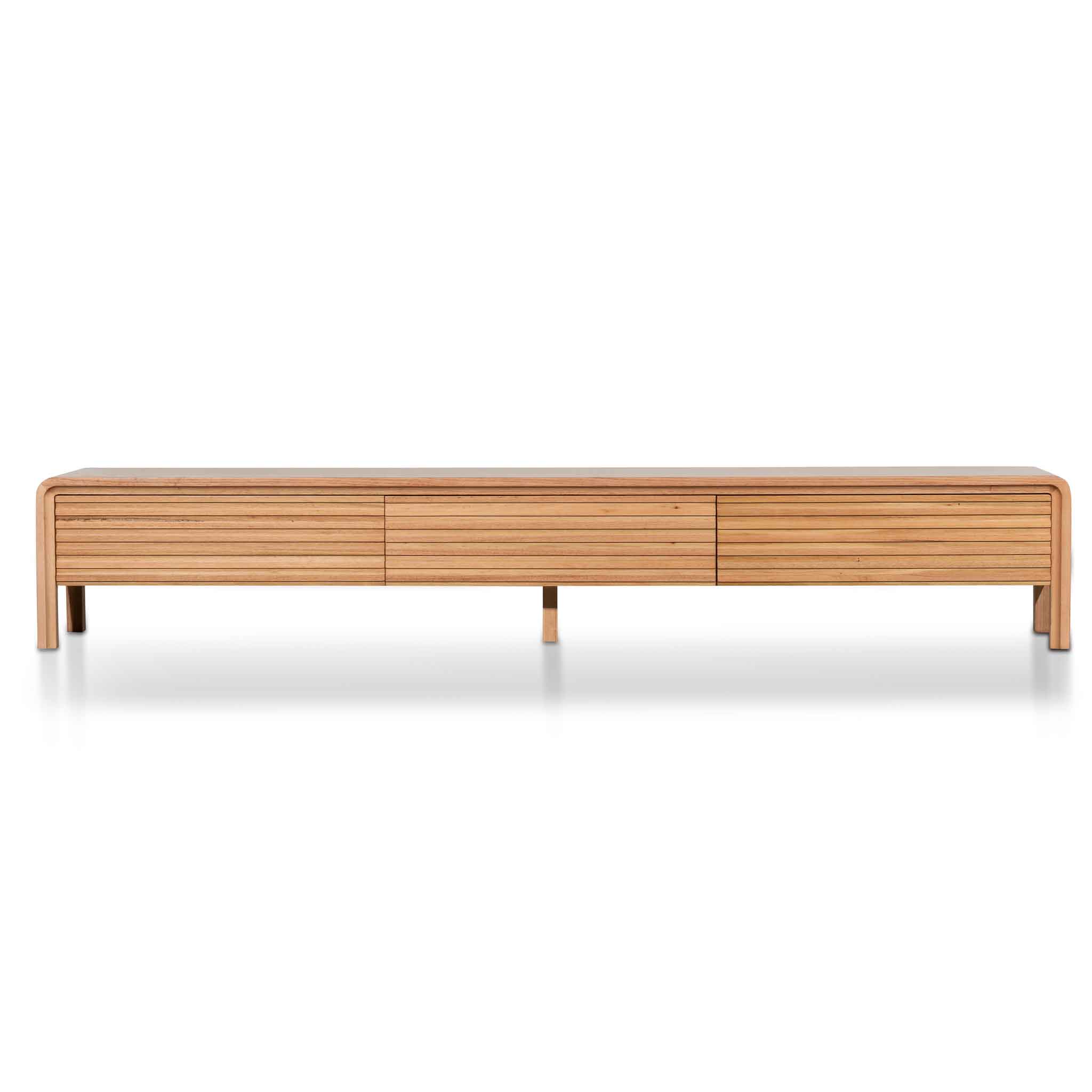 2.2m Entertainment TV Unit - Messmate - image 2