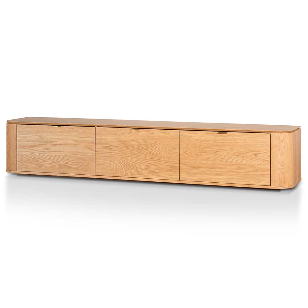 2.4 TV Entertainment Unit - Natural Oak