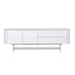 1.8m Entertainment TV Unit - White - image 2