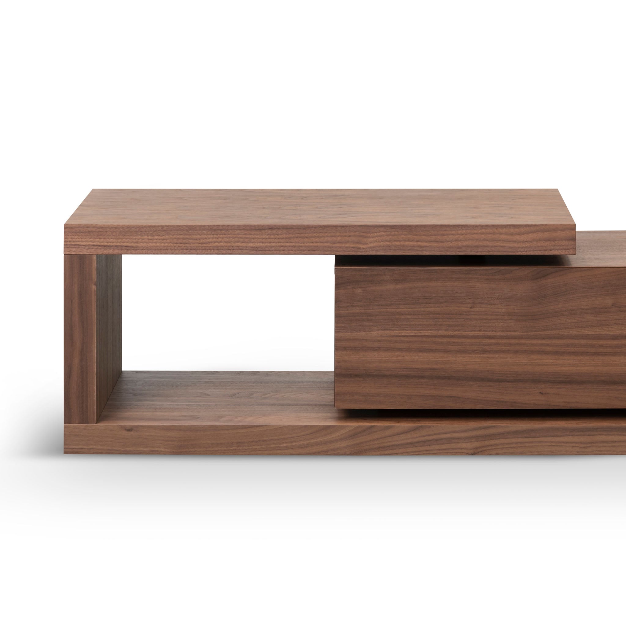 Extendable TV Entertainment Unit - Walnut - image 6