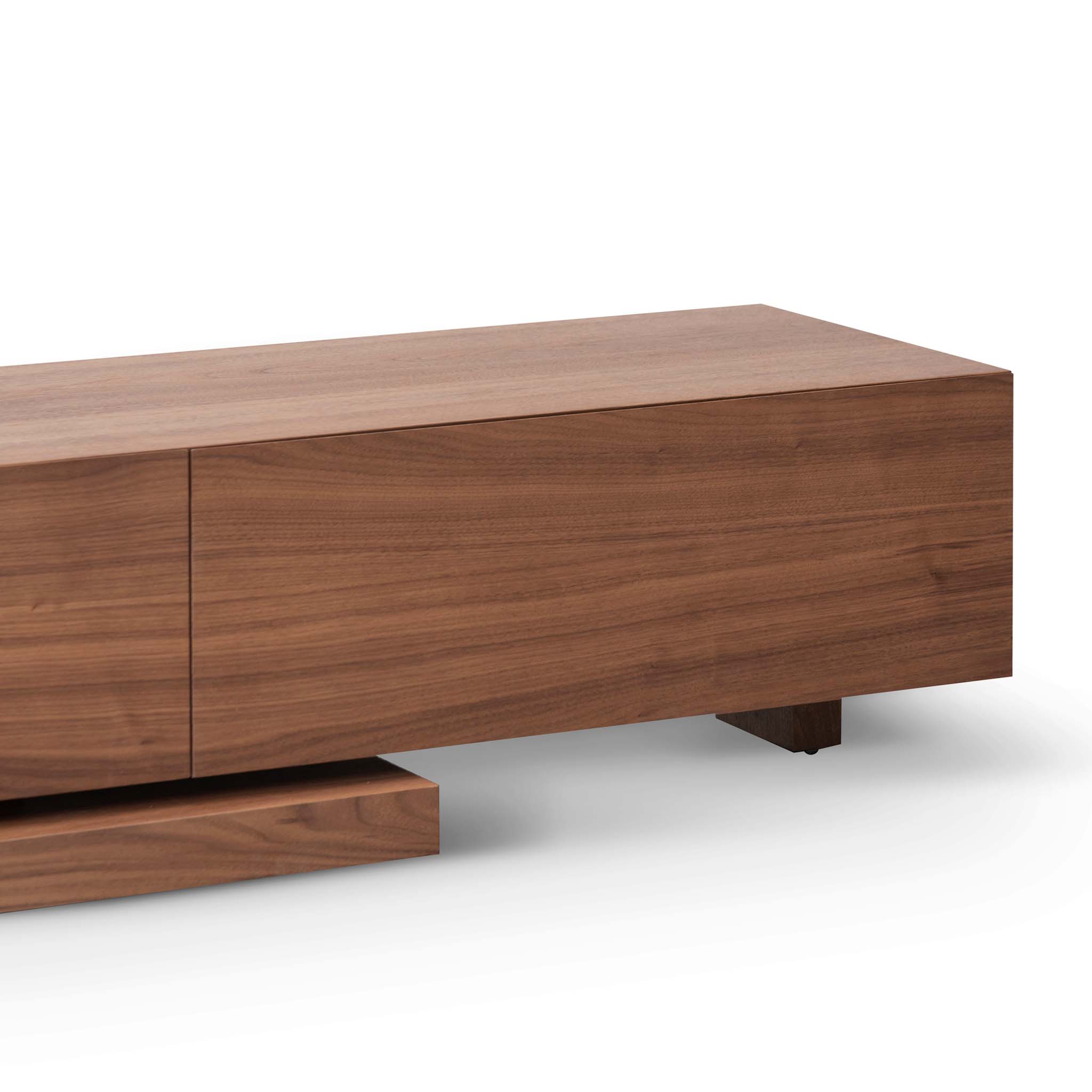 Extendable TV Entertainment Unit - Walnut - image 9