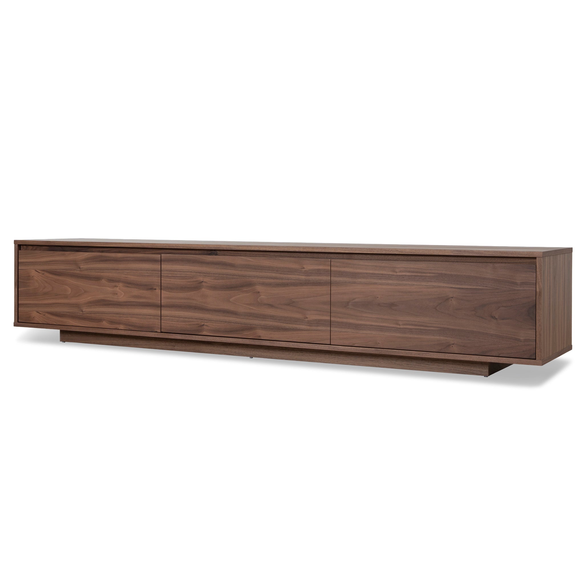CTV8232-BB-V2 2.3m Wooden TV Entertainment Unit - Walnut