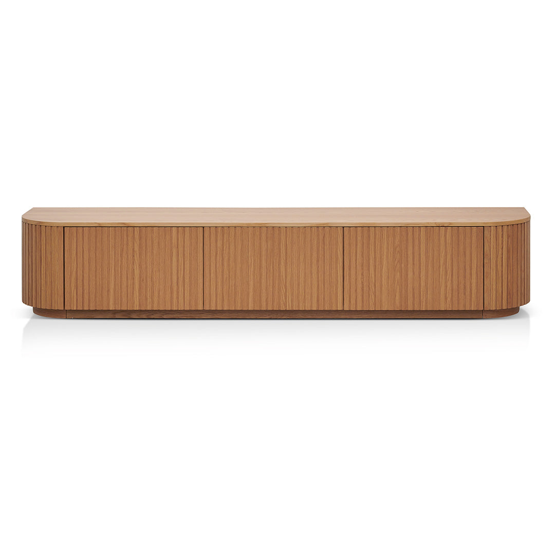 CTV8308-CN 2.4m TV Entertainment Unit - Natural Oak