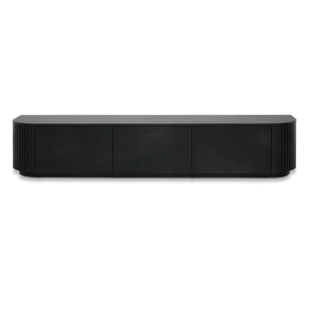 CTV8309-CN 2.4m TV Unit - Full Black Oak