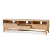 Wide TV Entertainment Unit - Natural Oak - image 3