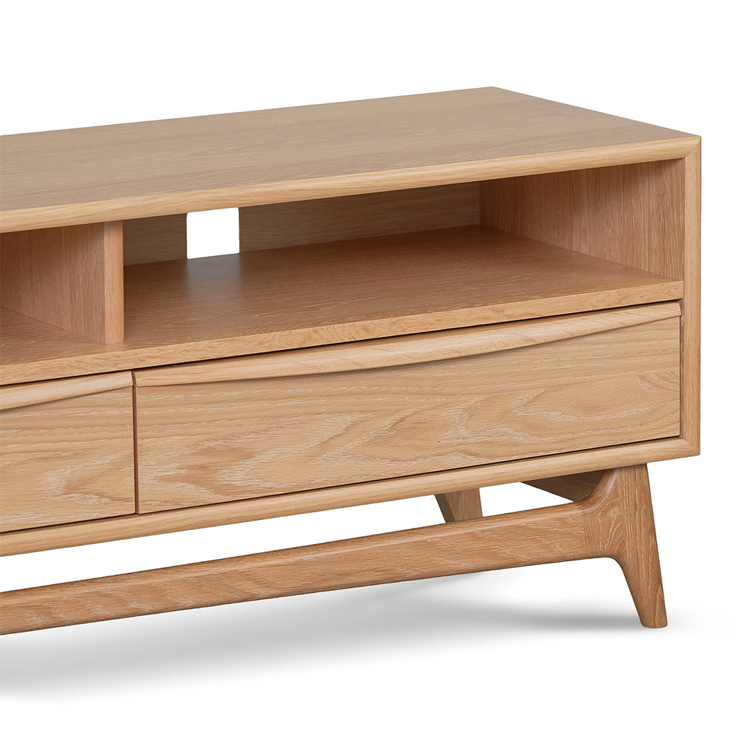 Wide TV Entertainment Unit - Natural Oak - image 7