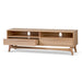 Narrow TV Entertainment Unit - Natural Oak - image 3