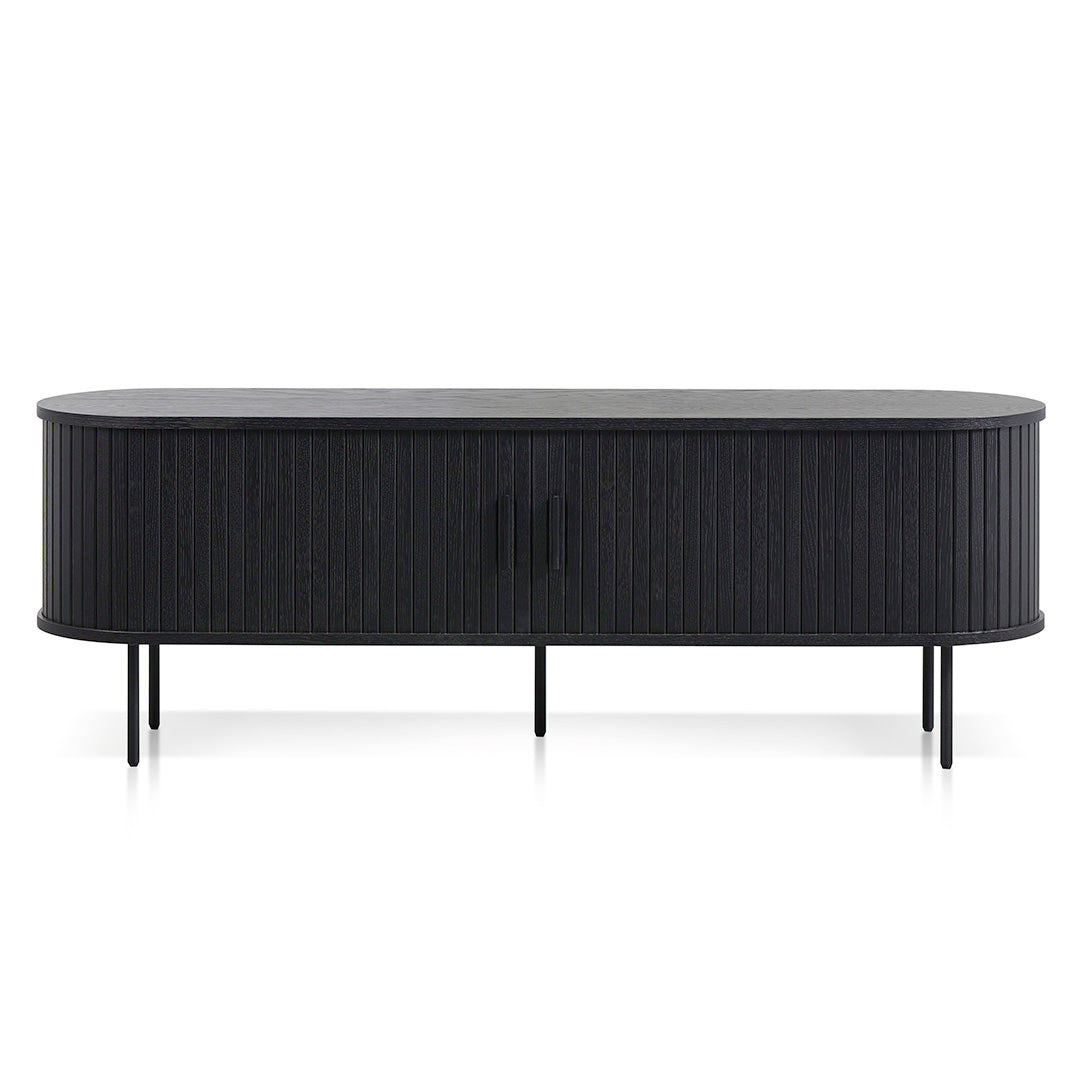 CTV8432-KD 1.6m TV Entertainment Unit - Full Black