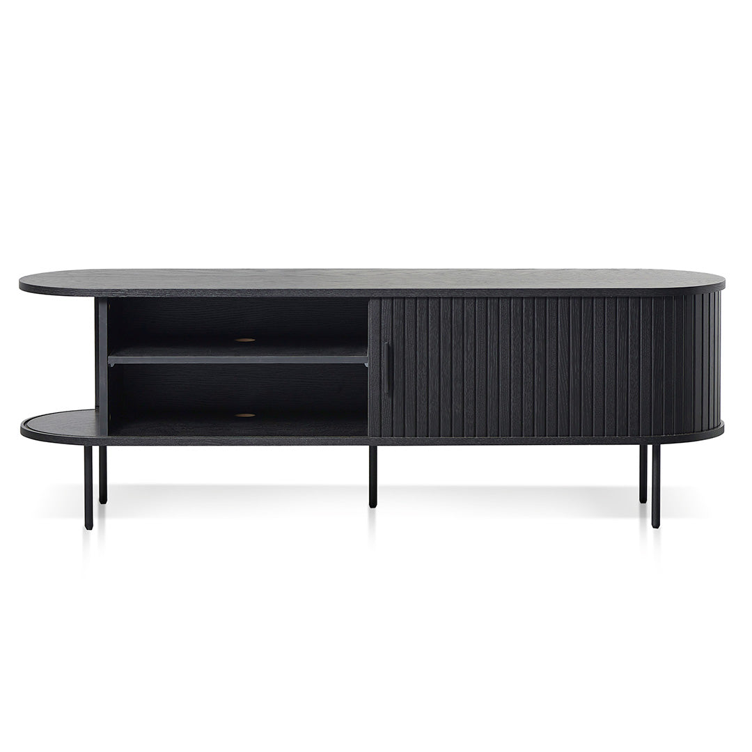 1.6m TV Entertainment Unit - Full Black - Dania
