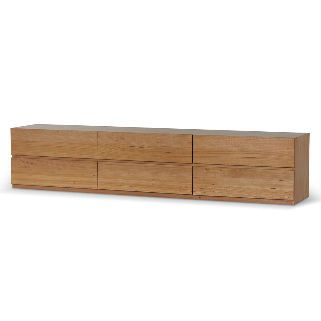 2.4m TV Entertainment Unit - Messmate