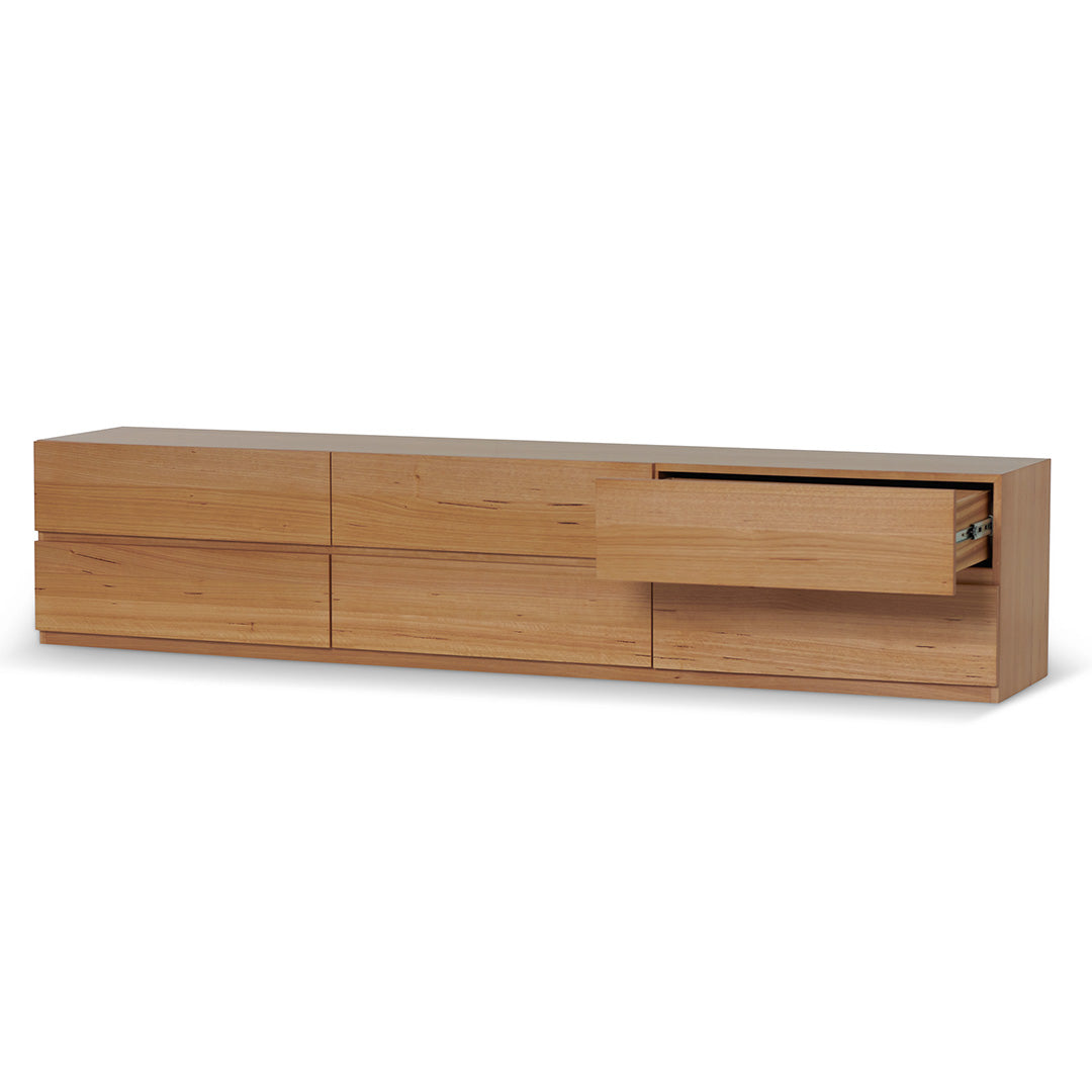 2.4m TV Entertainment Unit - Messmate