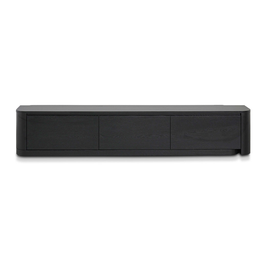 CTV8484-CN Expandable TV Entertainment Unit - Full Black Oak