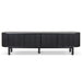 2m TV Entertainment Unit - Full Black - image 2