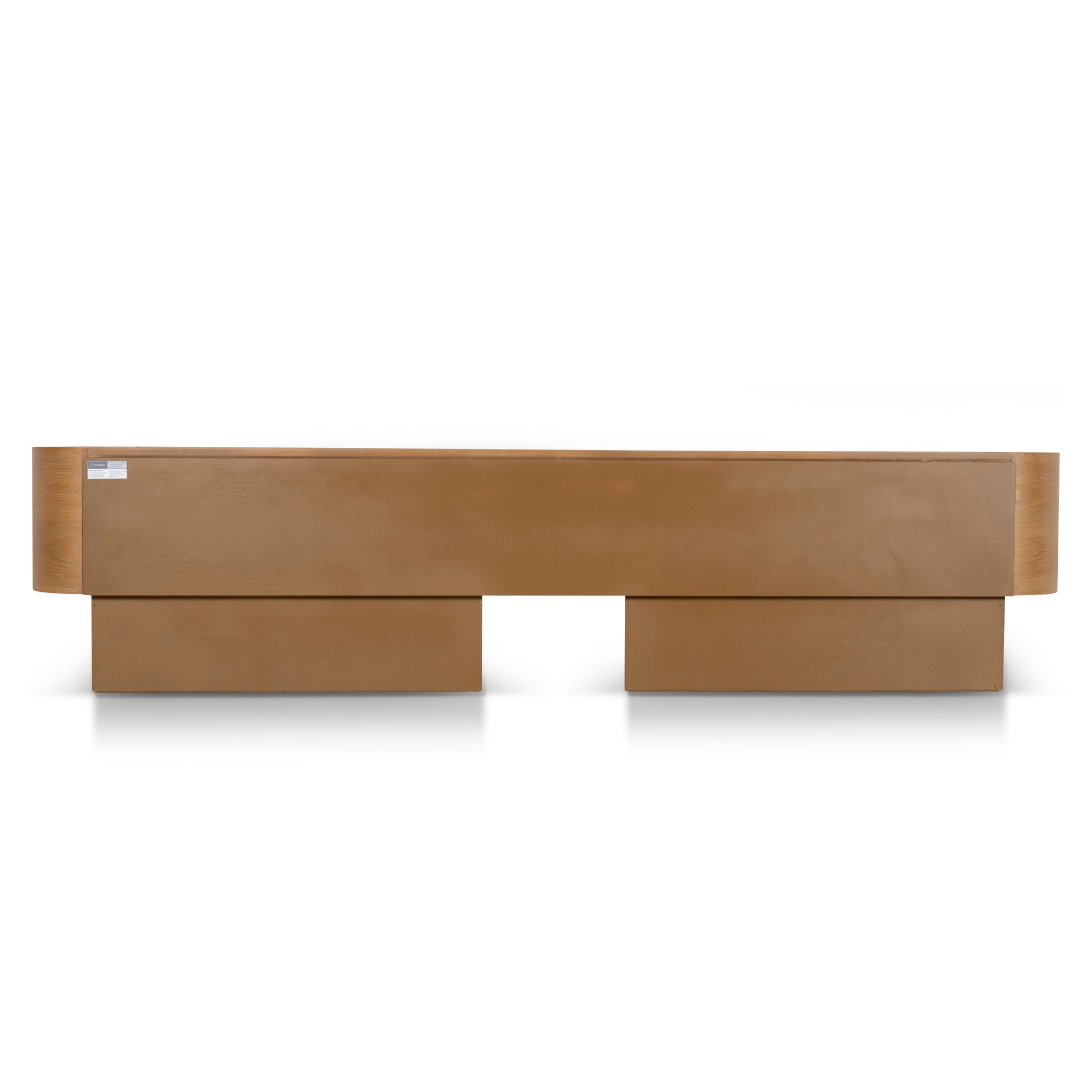 2.2m TV Entertainment Unit - Dusty Oak - image 9