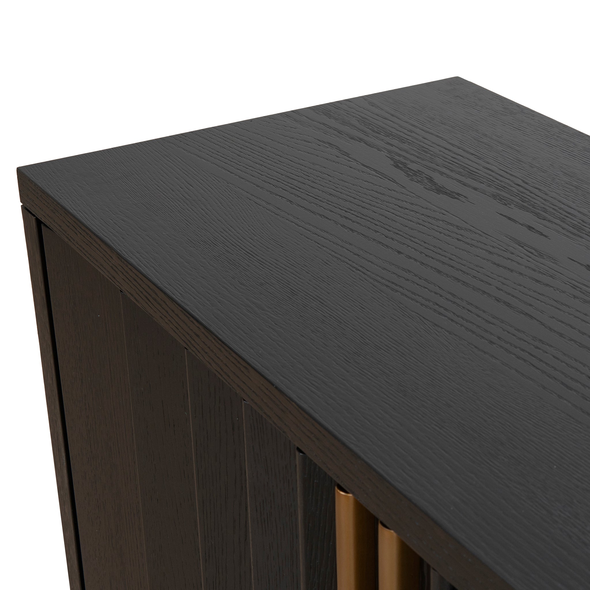 2m TV Entertainment Unit - Textured Espresso Black - image 10