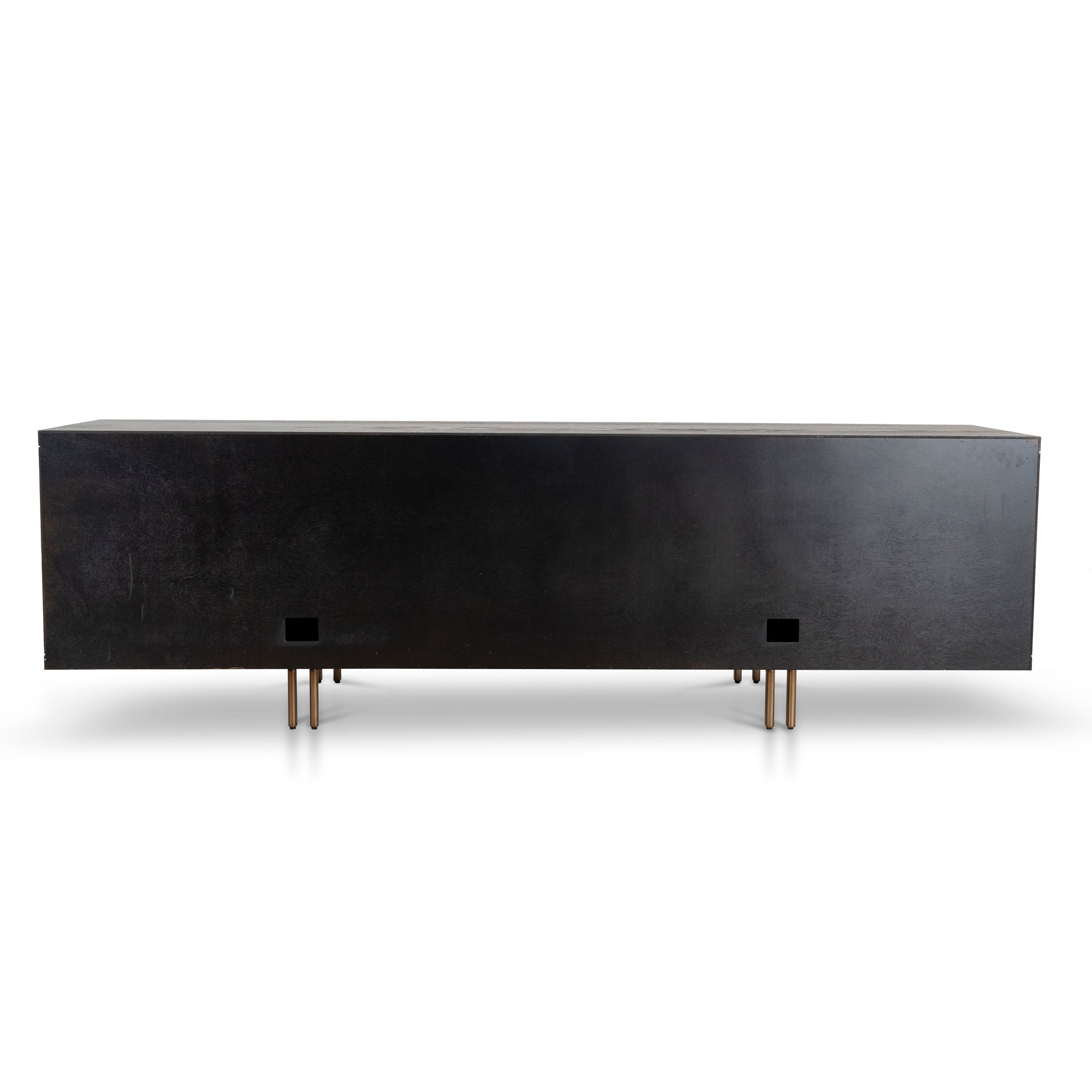 2m TV Entertainment Unit - Textured Espresso Black - image 7