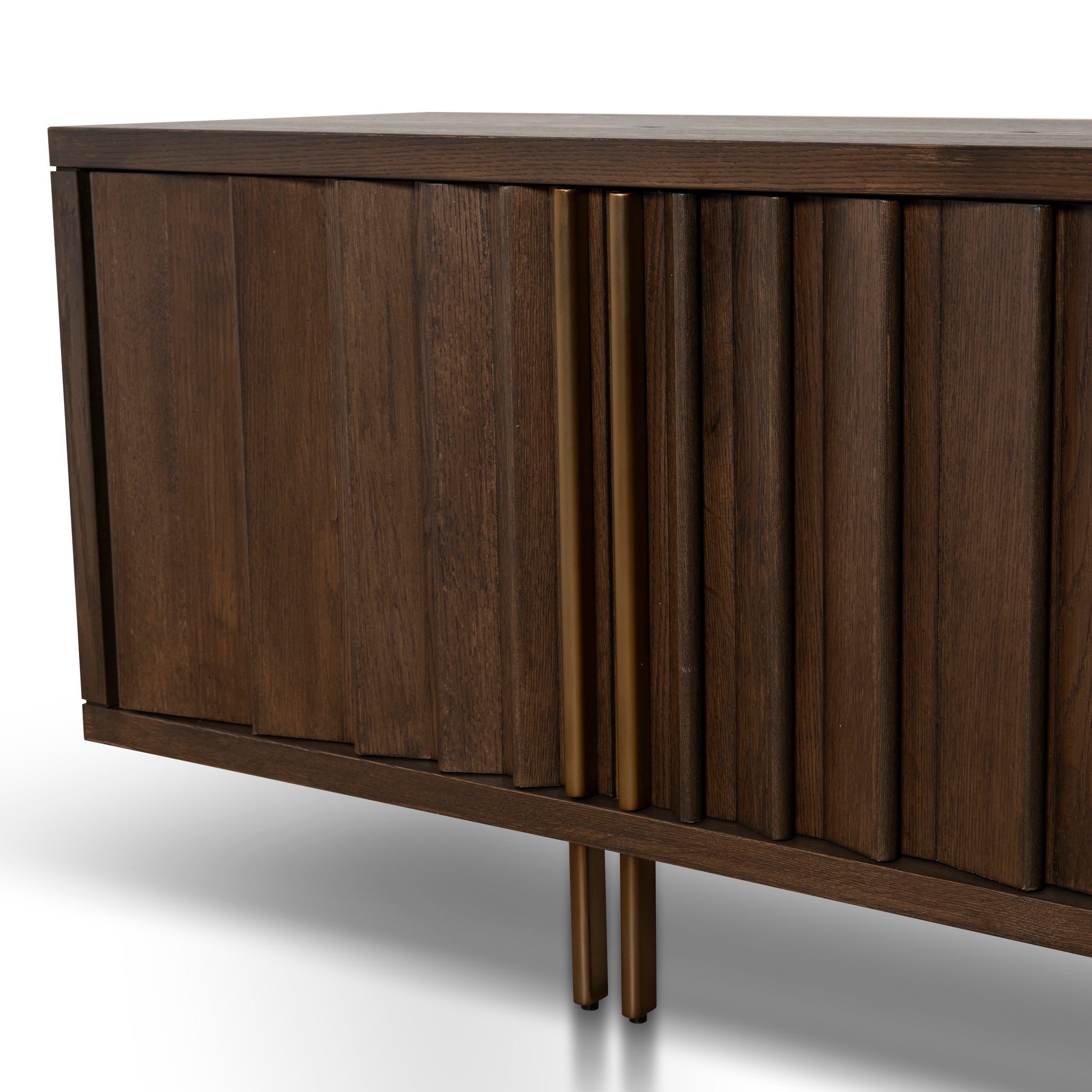 2m TV Entertainment Unit - Caramel Oak - image 7