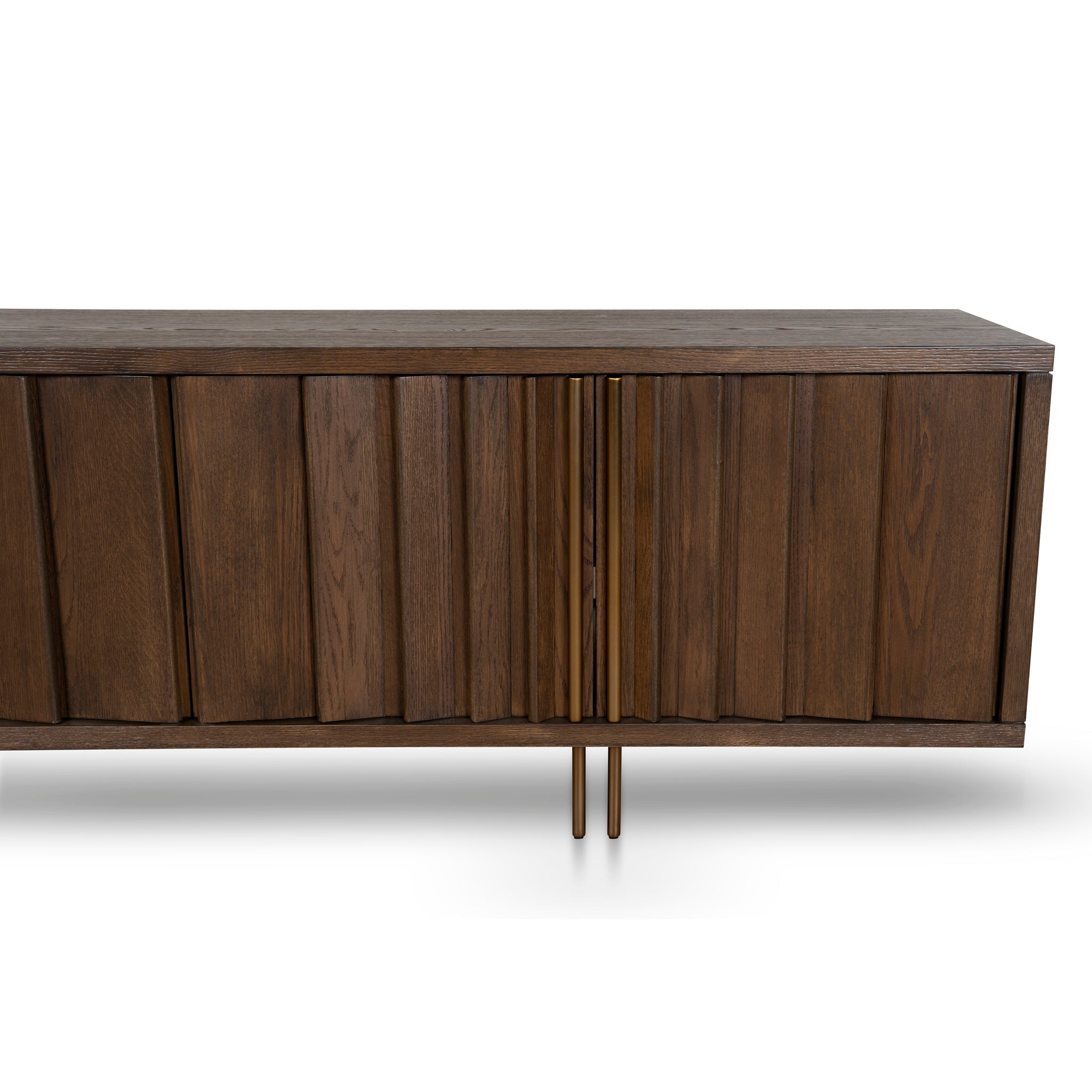 2m TV Entertainment Unit - Caramel Oak - image 8