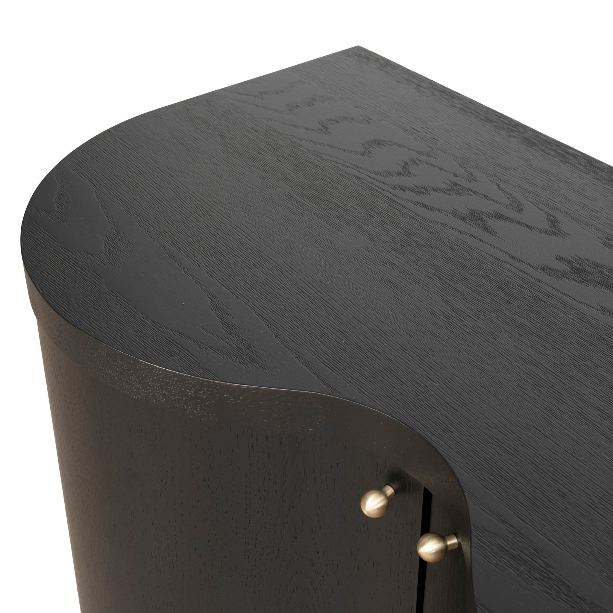 2.15m TV Entertainment Unit - Textured Espresso Black - image 10