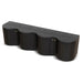 2.15m TV Entertainment Unit - Textured Espresso Black - image 4